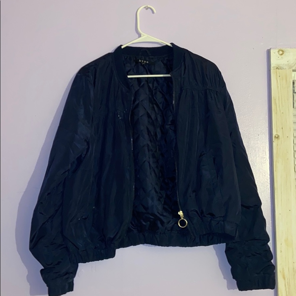 Navy Blue Hype jacket